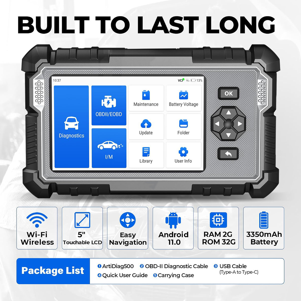 OBD2 Scanner Car Diagnostic Scan Tool 2026